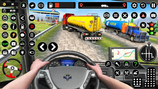 Oil Truck Games: Driving Games screenshot 11