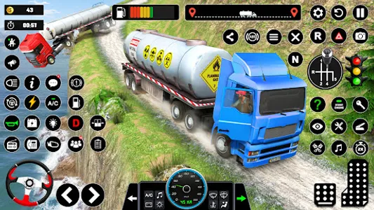 Oil Truck Games: Driving Games screenshot 4