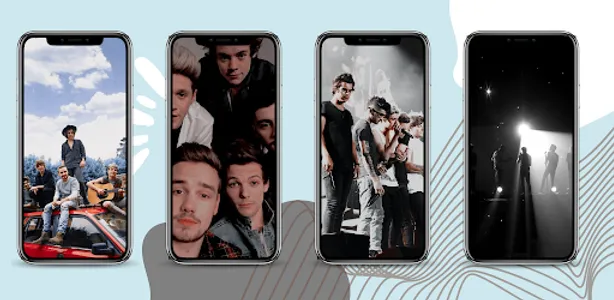 One Direction Wallpaper HD screenshot 2