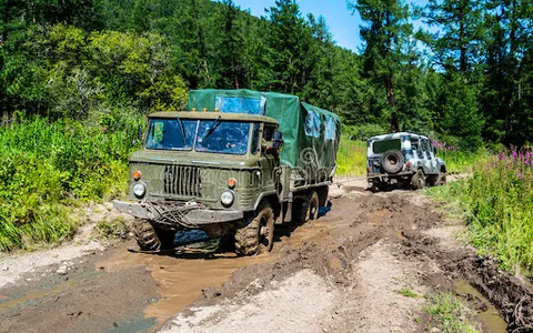 6x6 Mud runner Games Offroad screenshot 6