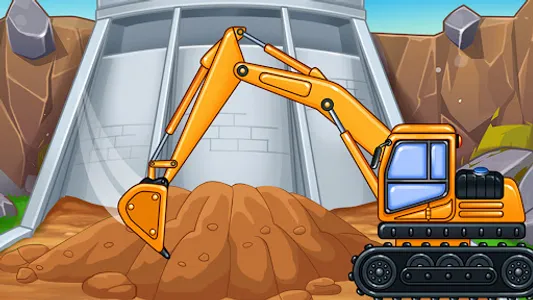 Construction Truck Kids Games screenshot 0