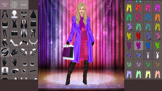 Fashionista Girl Dress up Game screenshot 5