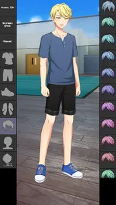 Anime Boy Dress Up Games screenshot 4