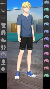 Anime Boy Dress Up Games screenshot 8