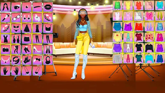 Makeover Games: Star Dress up screenshot 16