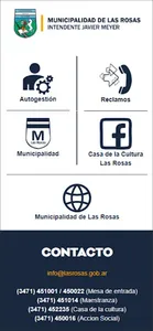 Municipalidad de Las Rosas screenshot 1