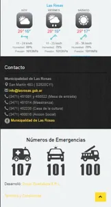 Municipalidad de Las Rosas screenshot 6