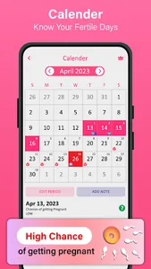 Period Tracker Ovulation cycle screenshot 18