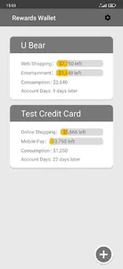 Credit Card Rewards Wallet screenshot 0