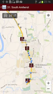 UMass BusTrack screenshot 5