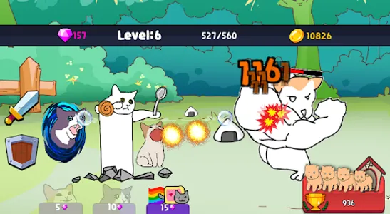 Popcat vs Shibe doge screenshot 0