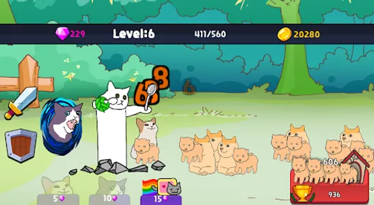 Popcat vs Shibe doge screenshot 1