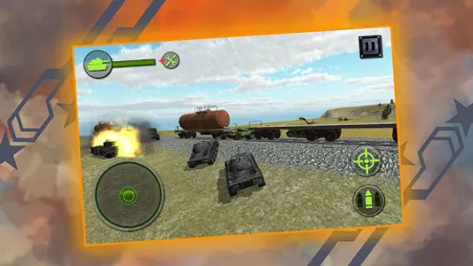 Blitz Tanks War: Hard Armor 3D screenshot 0