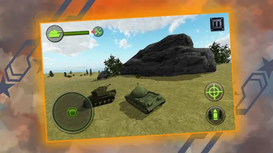 Blitz Tanks War: Hard Armor 3D screenshot 2