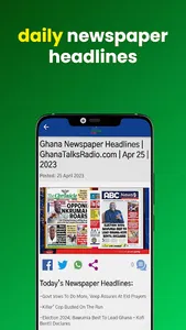 GhanaTalksRadio - News & Music screenshot 7