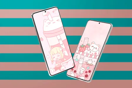 Kawaii Bubble Tea Wallpaper screenshot 21