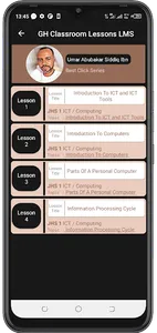 GH Classroom Lessons LMS screenshot 1