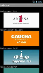 Radios RS screenshot 0