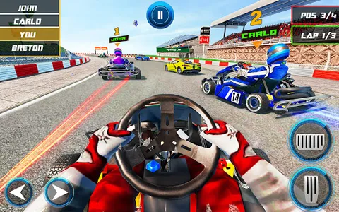 Go Kart Ramp Car Stunt Game 3d screenshot 14