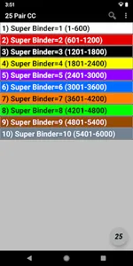 25 Pair Color Code screenshot 0