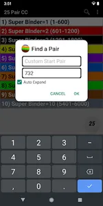 25 Pair Color Code screenshot 1