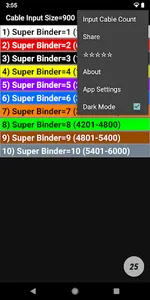 25 Pair Color Code screenshot 3