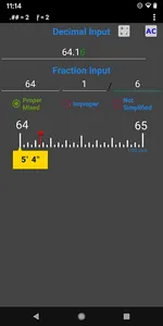 Decimal & Fraction Calculator screenshot 2