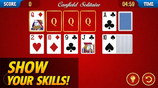 Canfield Solitaire screenshot 0