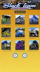 Mod Bussid Black Team screenshot 2