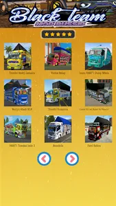 Mod Bussid Black Team screenshot 4
