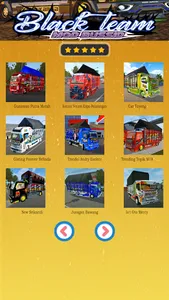 Mod Bussid Black Team screenshot 5