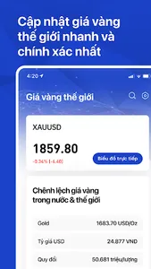 Giá Vàng Việt Nam screenshot 2