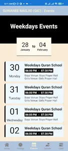 Suwanee Masjid App (GIC) screenshot 2
