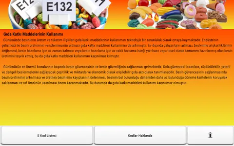 Gıda Katkı Maddeleri E Kodlar screenshot 13