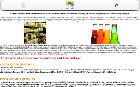 Gıda Katkı Maddeleri E Kodlar screenshot 16