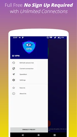 G Vpn: Fast VPN & VIP Server screenshot 1