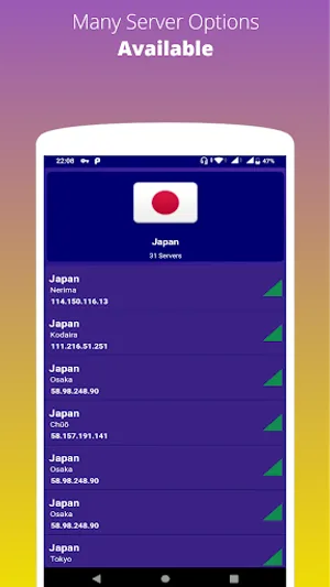 G Vpn: Fast VPN & VIP Server screenshot 3