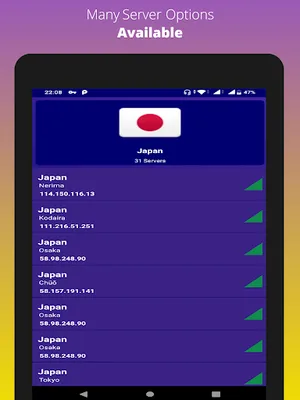 G Vpn: Fast VPN & VIP Server screenshot 8