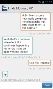 MedXCom for Patients screenshot 3