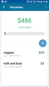 Budgets screenshot 3