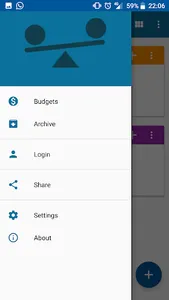 Budgets screenshot 4