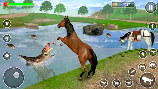 Virtual Wild Horse Family Game screenshot 10