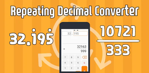 Repeating Decimal Converter :  screenshot 0