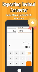 Repeating Decimal Converter :  screenshot 1