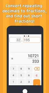 Repeating Decimal Converter :  screenshot 2