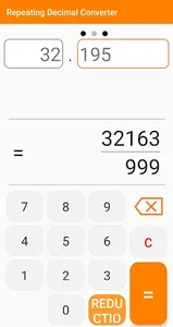 Repeating Decimal Converter :  screenshot 3