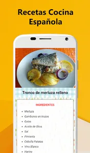 Spanish Recipes screenshot 1