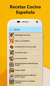 Spanish Recipes screenshot 2