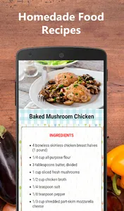 Homemade food recipes screenshot 4