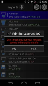 myWifi screenshot 1